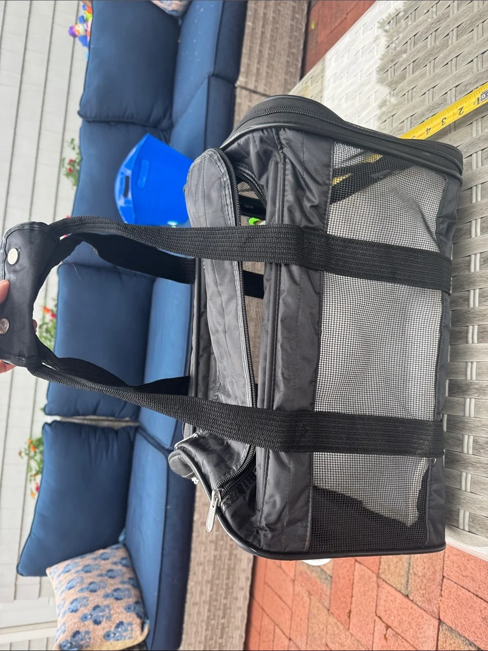 Sherpa Pet Carry Bag with Mesh Panels - Versatile Travel & Pet Carrier